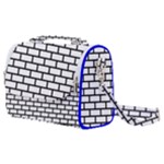Bricks Wall Pattern Seamless Satchel Shoulder Bag
