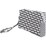 Bricks Wall Pattern Seamless Wristlet Pouch Bag (Small)