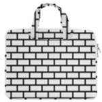 Bricks Wall Pattern Seamless MacBook Pro 13  Double Pocket Laptop Bag