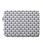 Bricks Wall Pattern Seamless 15  Vertical Laptop Sleeve Case With Pocket