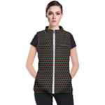 Geometric Pattern Design Line Women s Puffer Vest