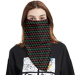 Geometric Pattern Design Line Face Covering Bandana (Triangle)