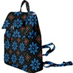 Flowers Pattern Floral Seamless Buckle Everyday Backpack