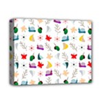 Snails Butterflies Pattern Seamless Deluxe Canvas 14  x 11  (Stretched)