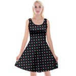 Pattern Dots Dot Seamless Reversible Velvet Sleeveless Dress