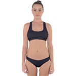 Pattern Dots Dot Seamless Cross Back Hipster Bikini Set
