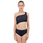 Pattern Dots Dot Seamless Spliced Up Two Piece Swimsuit