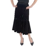 Pattern Dots Dot Seamless Midi Mermaid Skirt