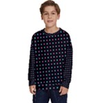 Pattern Dots Dot Seamless Kids  Crewneck Sweatshirt
