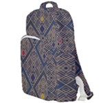 Pattern Seamless Antique Luxury Double Compartment Backpack