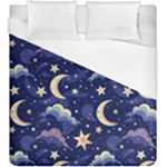 Night Moon Seamless Duvet Cover (King Size)