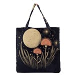 Flowers Space Grocery Tote Bag
