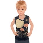 Flowers Space Kids  Sport Tank Top