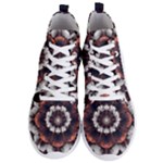 Mandala Design Pattern Men s Lightweight High Top Sneakers