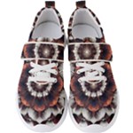 Mandala Design Pattern Men s Velcro Strap Shoes