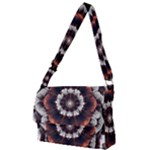 Mandala Design Pattern Full Print Messenger Bag (L)