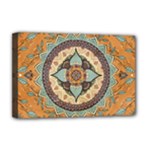Mandala Floral Decorative Flower Deluxe Canvas 18  x 12  (Stretched)