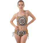 Mandala Floral Decorative Flower Mini Tank Bikini Set