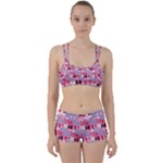 Scandinavian Abstract Pattern Perfect Fit Gym Set