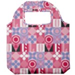 Scandinavian Abstract Pattern Foldable Grocery Recycle Bag