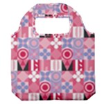 Scandinavian Abstract Pattern Premium Foldable Grocery Recycle Bag