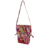 Abstract wings Folding Shoulder Bag