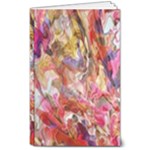 Abstract wings 8  x 10  Softcover Notebook