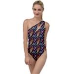 Beautiful Pattern To One Side Swimsuit