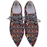 Beautiful Pattern Pointed Oxford Shoes
