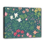 Spring design  Canvas 14  x 11  (Stretched)