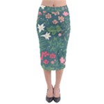 Spring design  Midi Pencil Skirt
