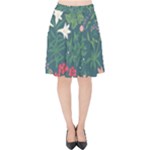 Spring design  Velvet High Waist Skirt