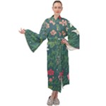Spring design  Maxi Velvet Kimono