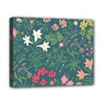 Spring small flowers Canvas 10  x 8  (Stretched)