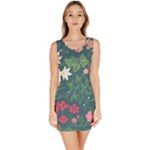 Spring small flowers Bodycon Dress