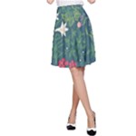 Spring small flowers A-Line Skirt