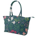 Spring small flowers Canvas Shoulder Bag