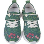 Spring small flowers Kids  Velcro Strap Shoes