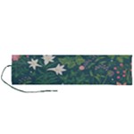Spring small flowers Roll Up Canvas Pencil Holder (L)