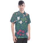 Spring small flowers Men s Polo T-Shirt