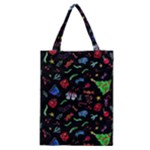 New Year Christmas Background Classic Tote Bag