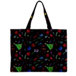 New Year Christmas Background Zipper Mini Tote Bag