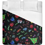 New Year Christmas Background Duvet Cover (King Size)