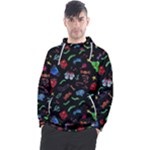 New Year Christmas Background Men s Pullover Hoodie