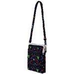New Year Christmas Background Multi Function Travel Bag