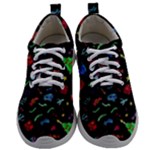 New Year Christmas Background Mens Athletic Shoes