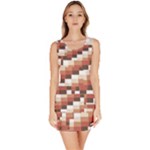 ChromaticMosaic Print Pattern Bodycon Dress
