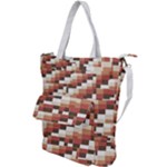 ChromaticMosaic Print Pattern Shoulder Tote Bag