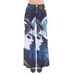 Steampunk Woman With Owl 2 Steampunk Woman With Owl Woman With Owl Strap So Vintage Palazzo Pants