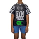 Gym mode Kids  Short Sleeve Swimwear